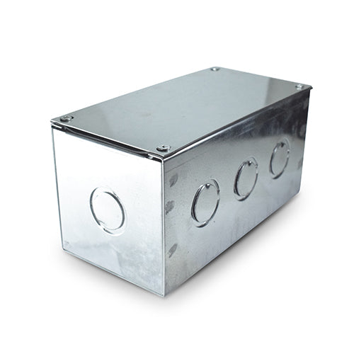 Caja Metálica Pregalvanizada de Registro 200x100x100mm