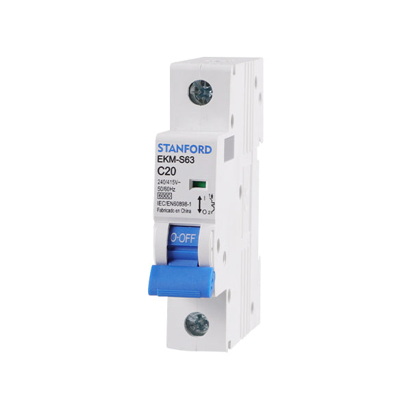 Interruptor Autom¨¢tico 1 Polo 20A Curva C
