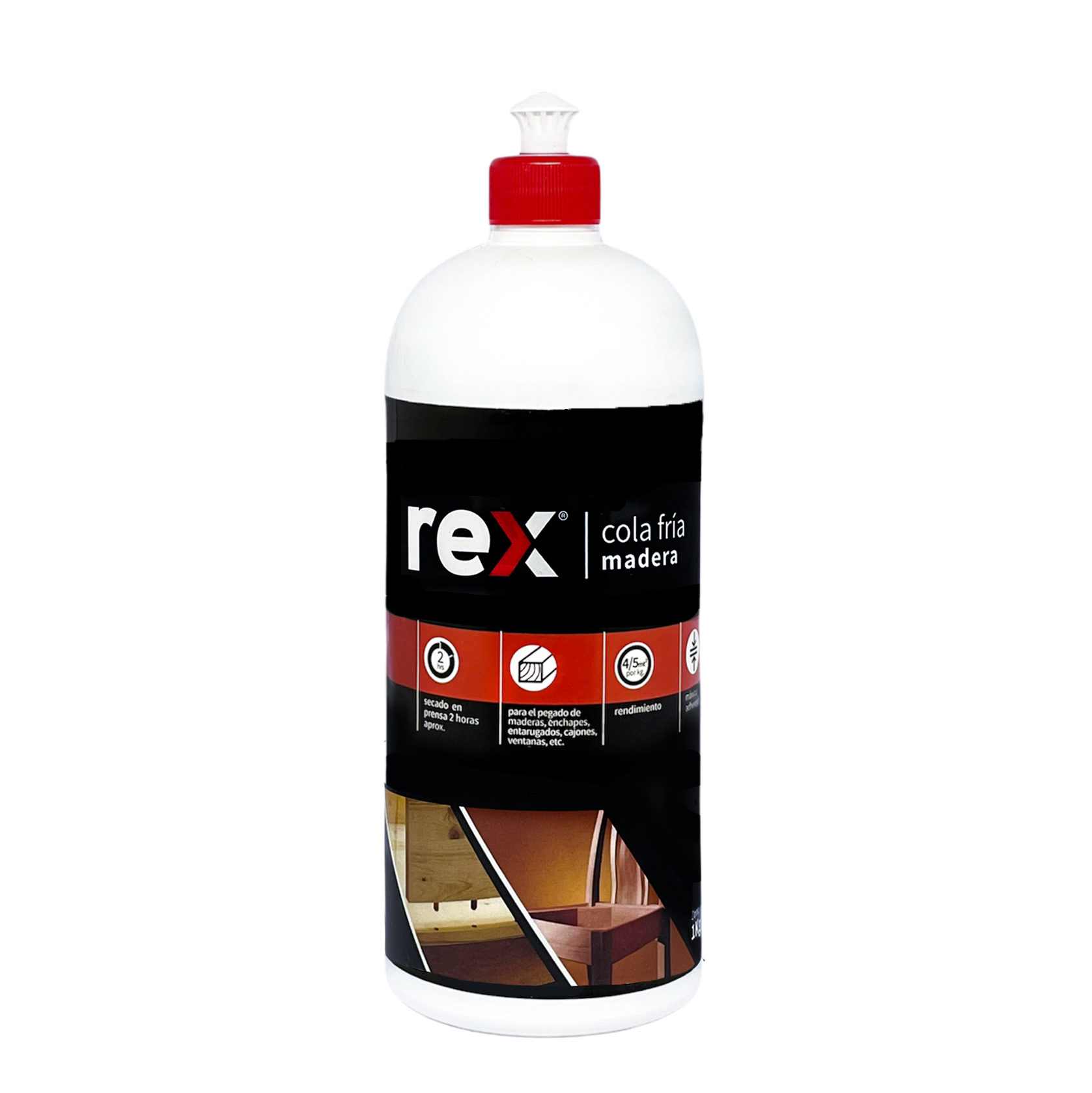 Cola Fria Madera Frasco Dosif. 1 kg.