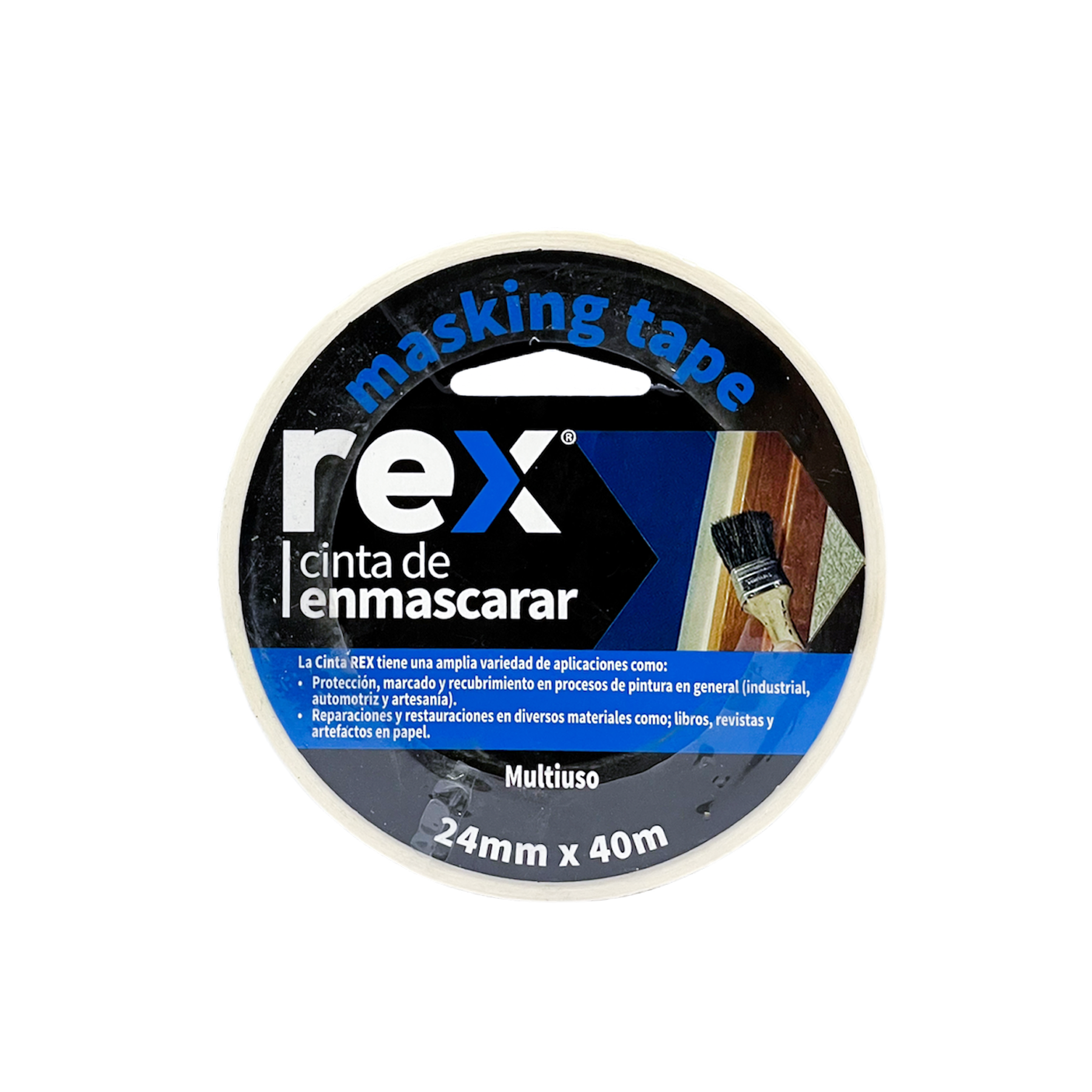 Masking Tape 24mm x 40mts.