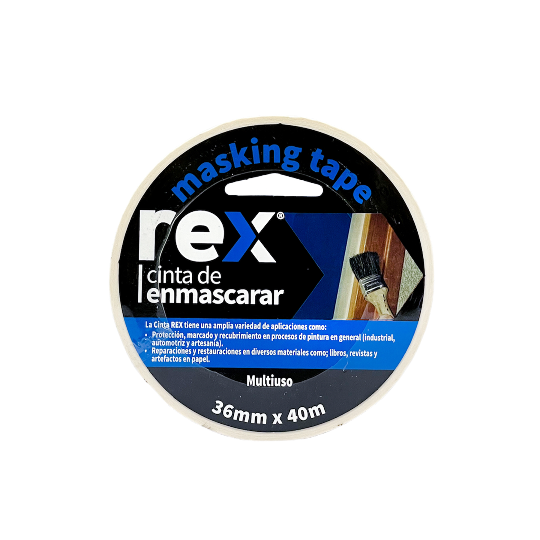 Masking Tape 36mm x 40mts.