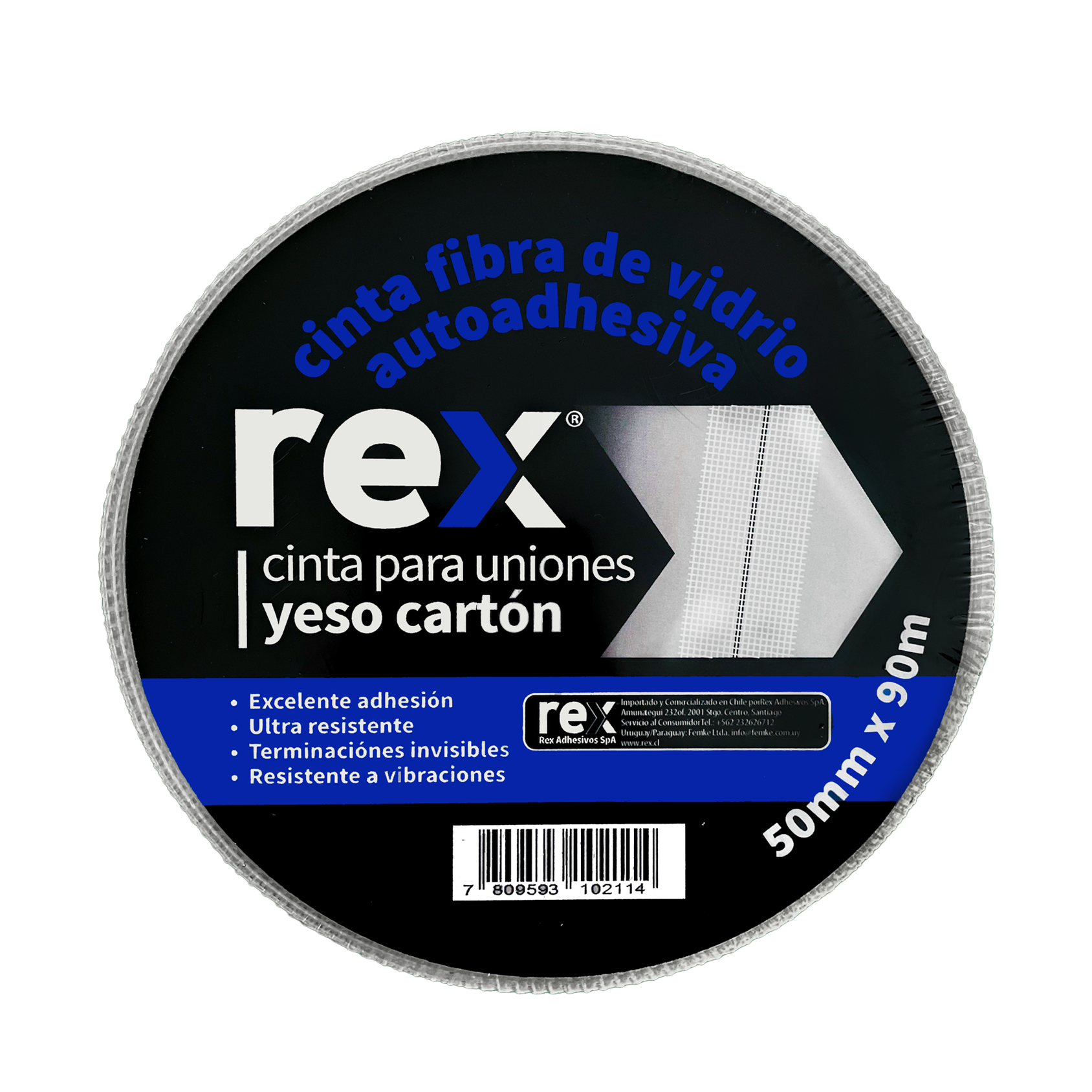 Cinta para Juntas 50mm x 90mts.