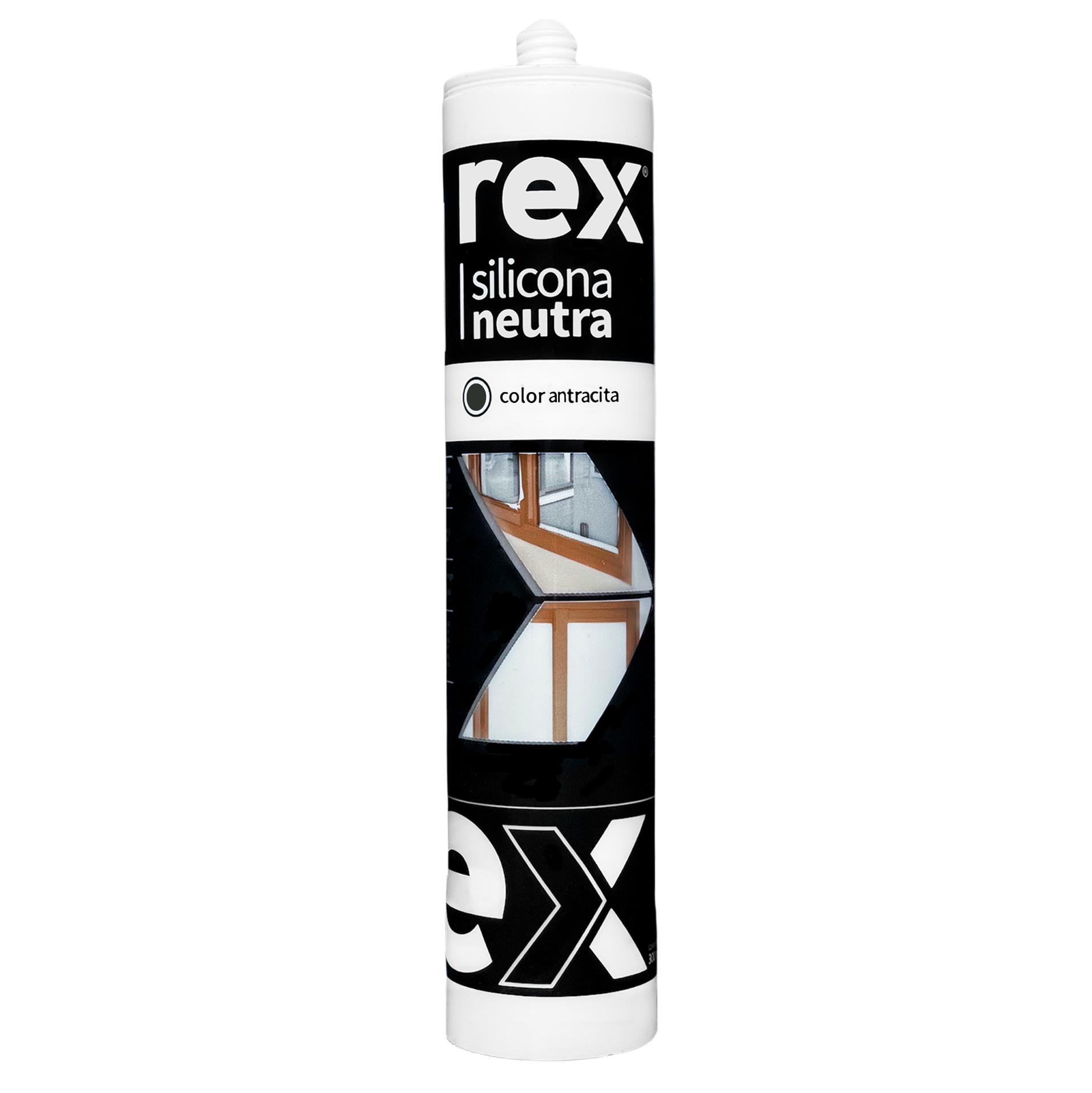 Silicona Neutra Antracita 300 ml