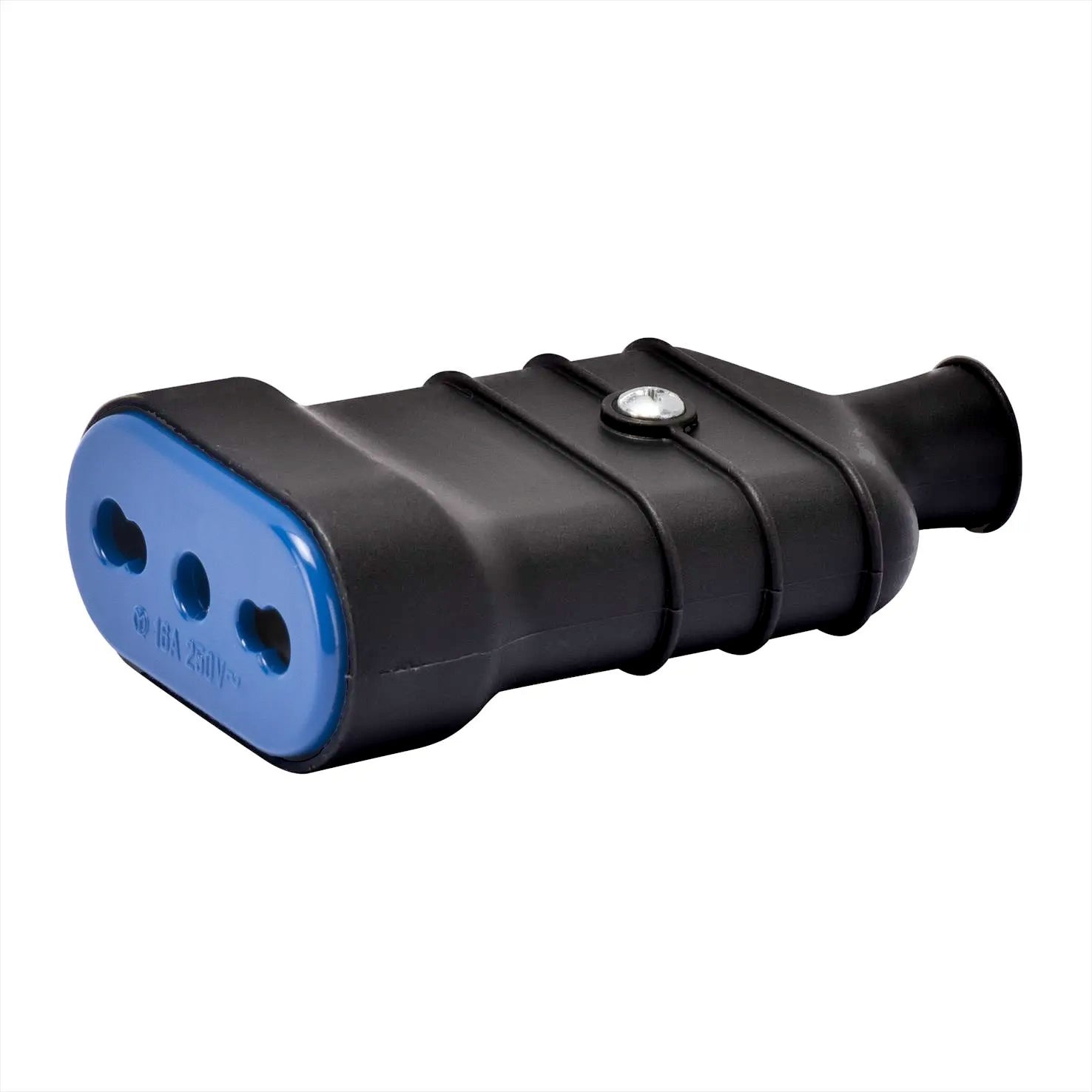 Enchufe Volante Hembra Tipo Gewiss 16A 250V Stanford NEGRO