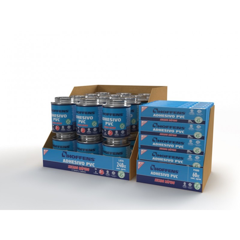 Adhesivo PVC Hoffens Pomo - Secado Rapido 20 CC.