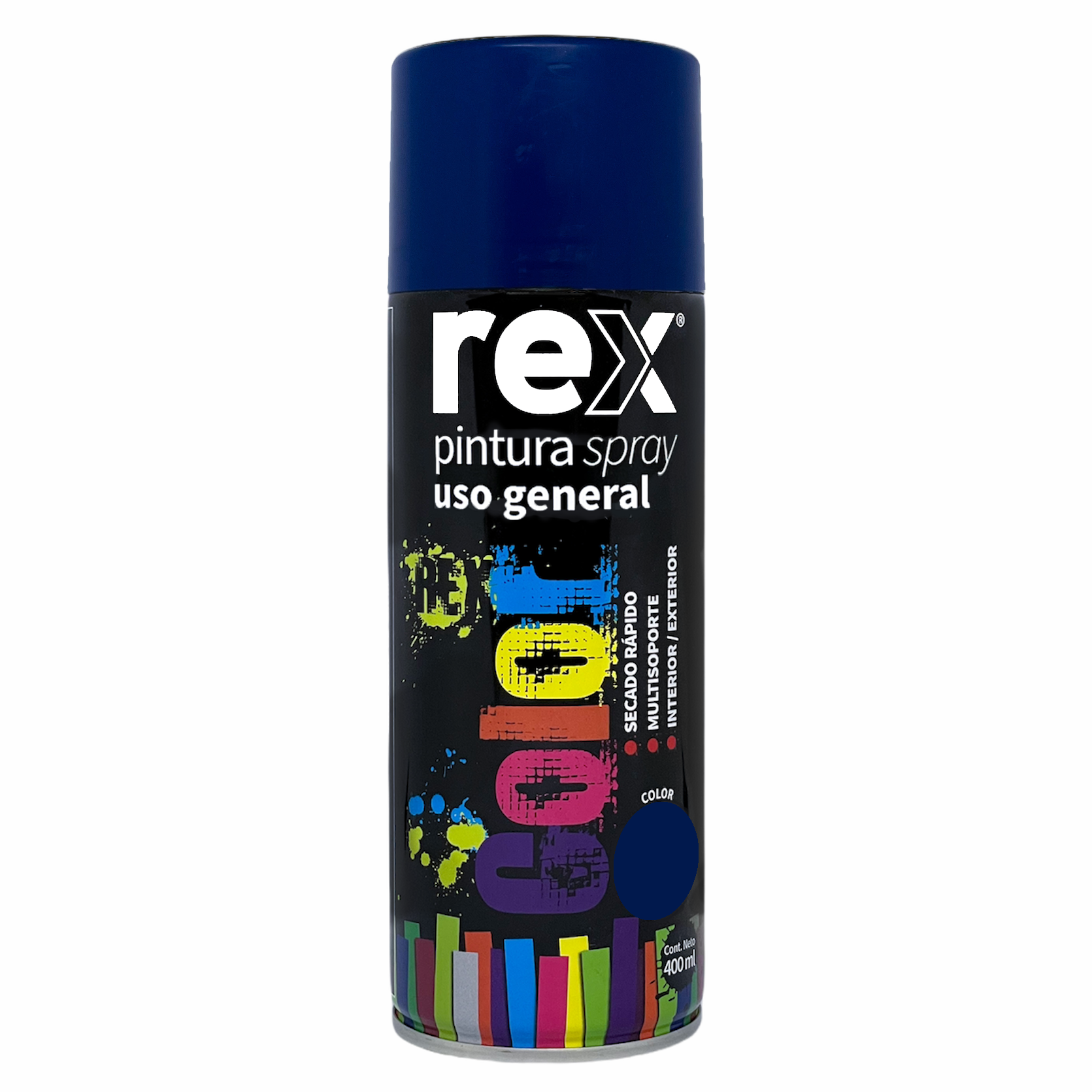 Pintura Spray Uso General Azul Oscuro 400 ML