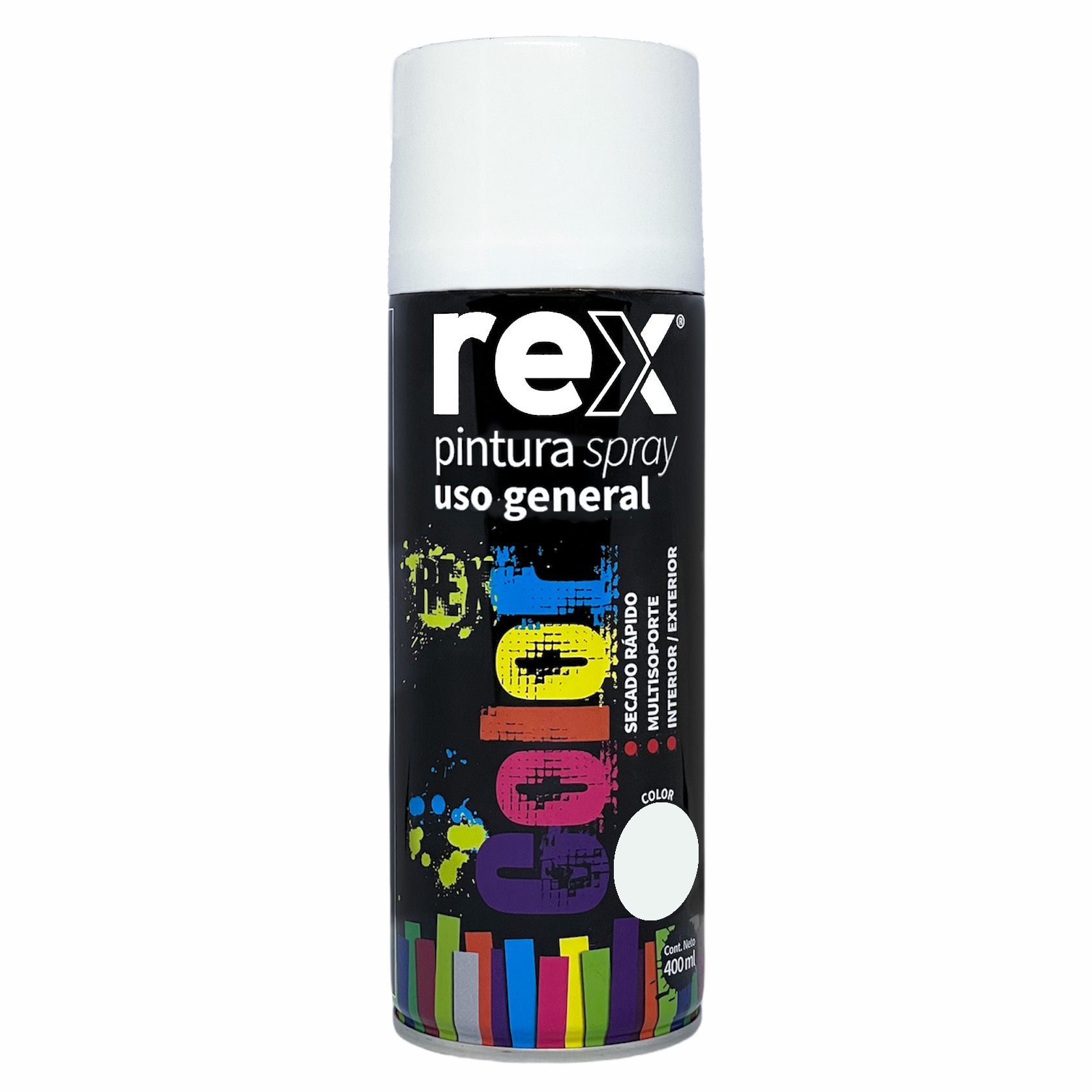 Pintura Spray Uso General Blanco Brillante 400 ML