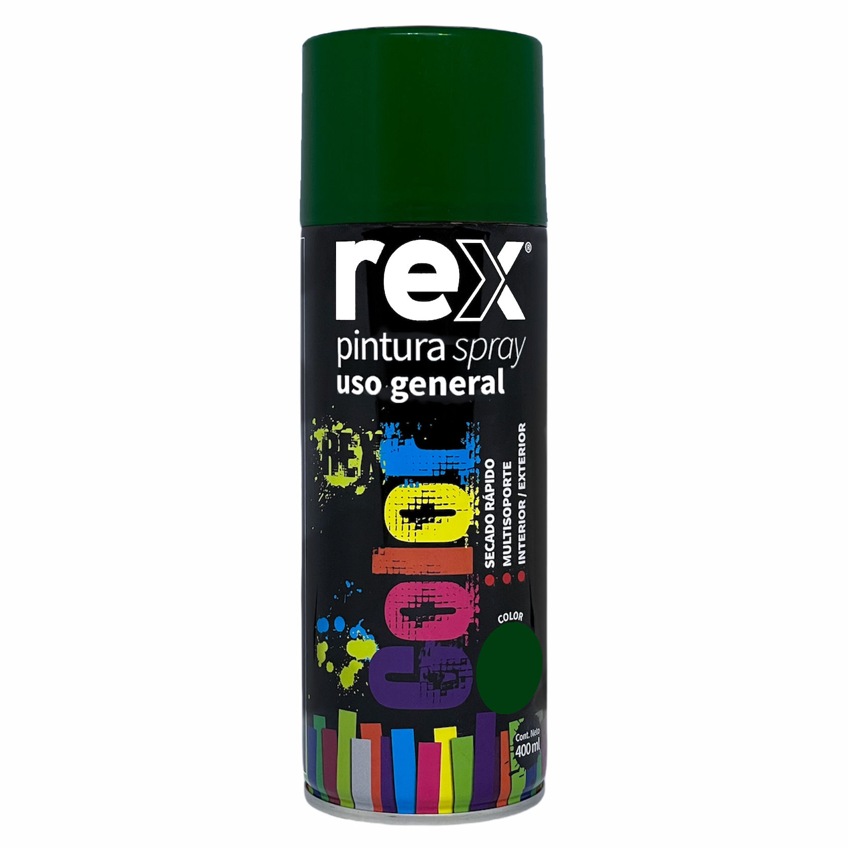 Pintura Spray Uso General Verde Oscuro 400 ML