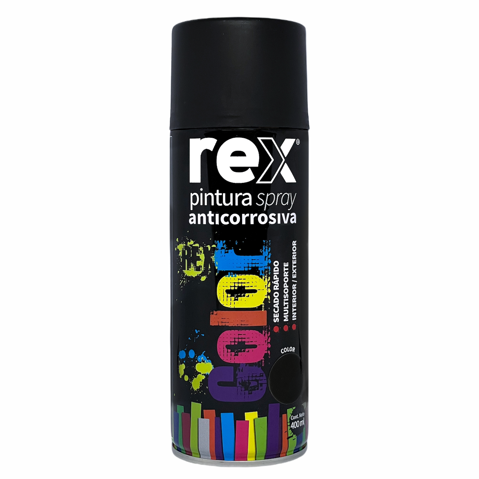 Pintura Spray Anticorrosivo Negro 400 ML