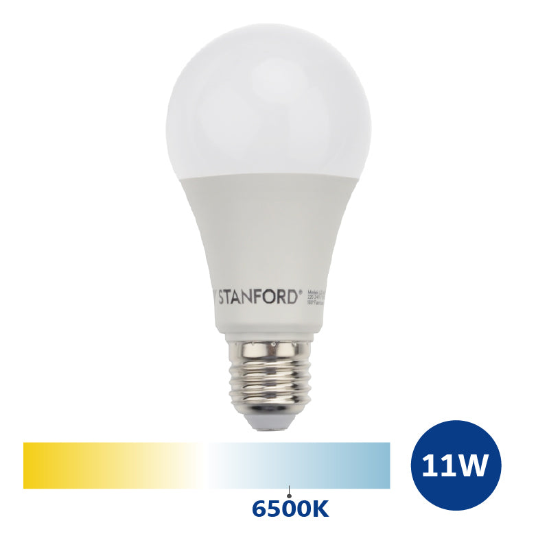 Ampolleta Led Clásica STANFORD (Fría) 11W