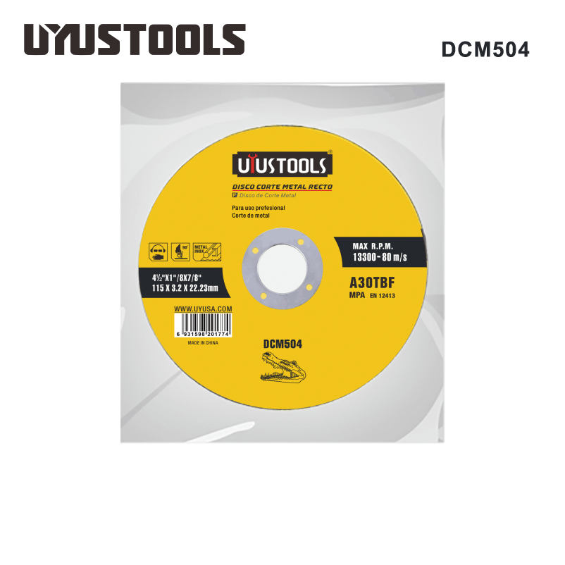 Disco corta metal 115mmX1.2X22.2