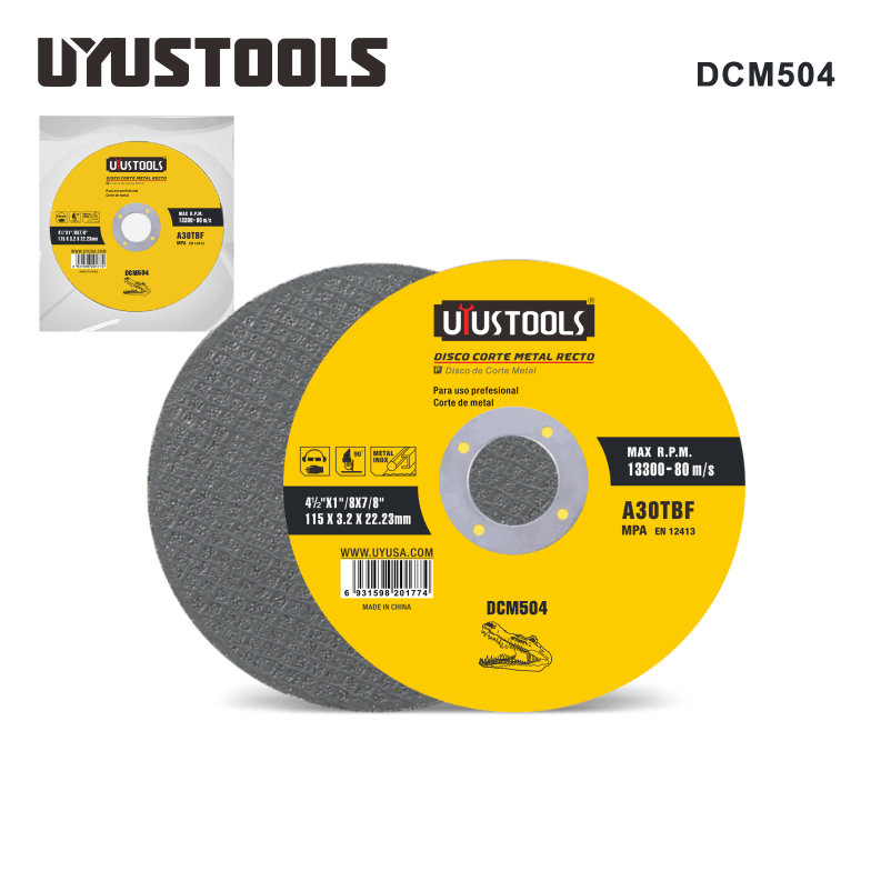 Disco corta metal 115mmX1.2X22.2