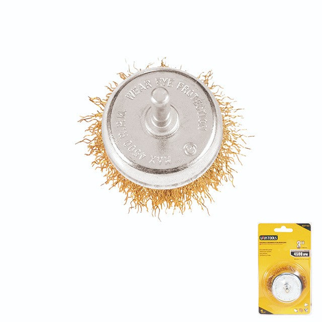 CEPILLO COPA 3" 1PCS P/TALADRO