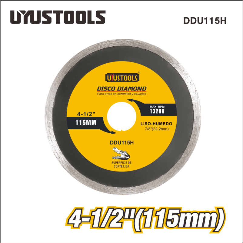 Disco de diamante Húmedo 4.5" (115 mm)