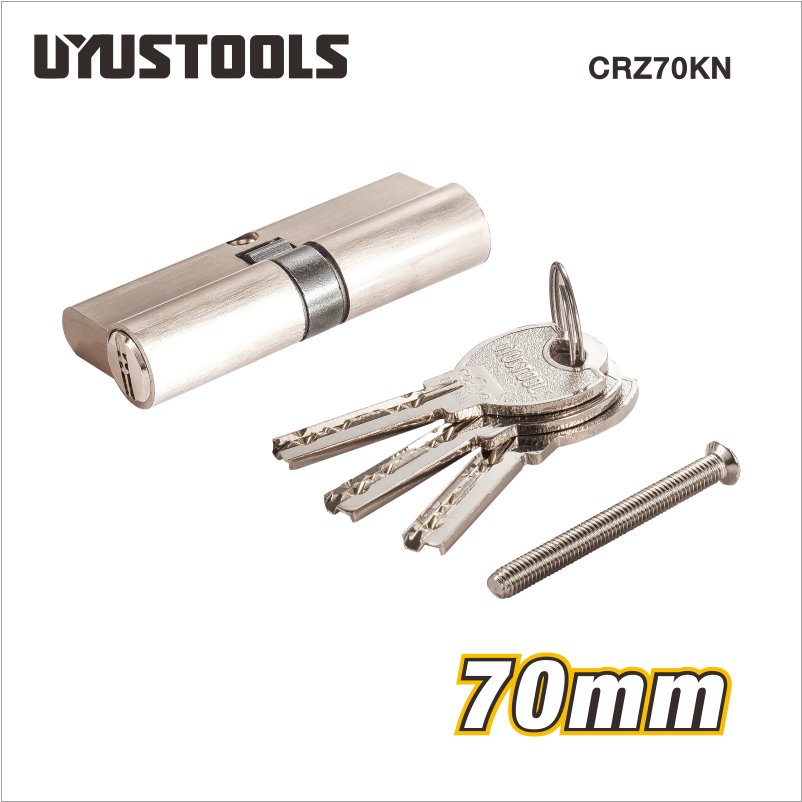 Cilindro de llave 70 mm Doble Cilindro