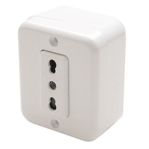Interruptor Simple Bipaso 10A/16A 250V 2P+T