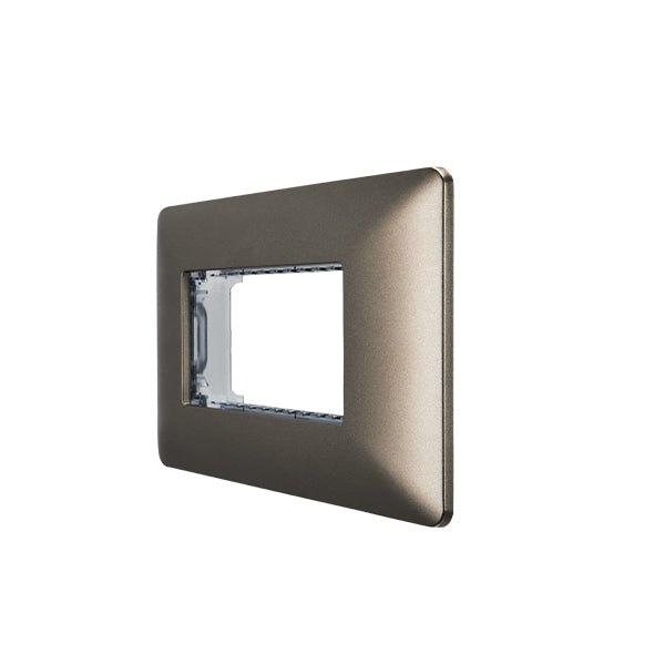 Placa Doble con Triple STANFORD Café