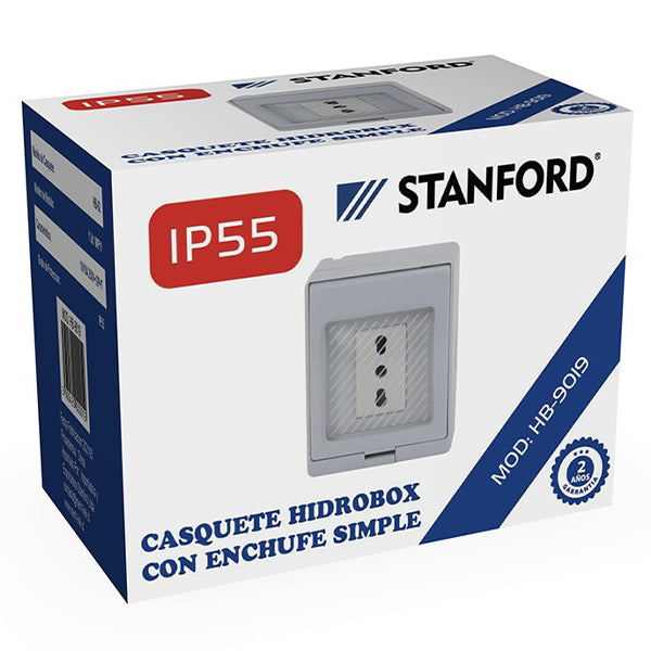 Hydrobox con Enchufe Simple 10/16A