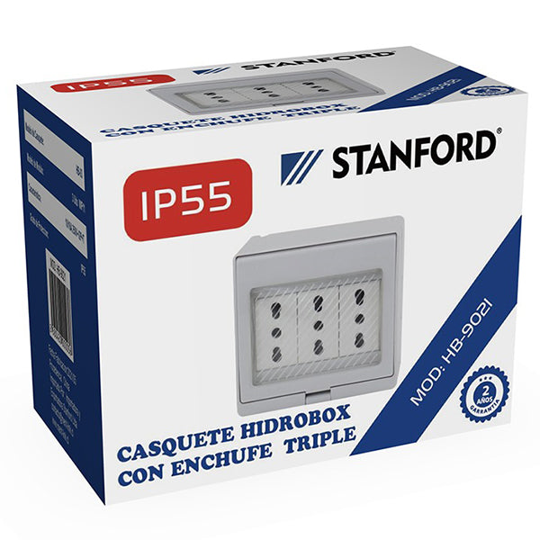 Hydrobox con Enchufe Triple 10/16A
