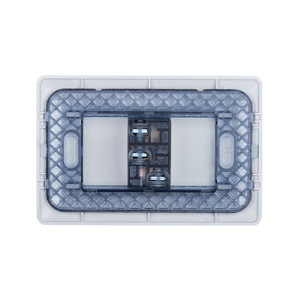 Enchufe Simple Bipaso 10A/16A 250V STANFORD Café