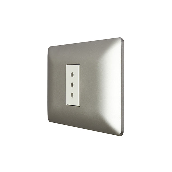 Enchufe Simple 10A 250V Stanford Chanpagne