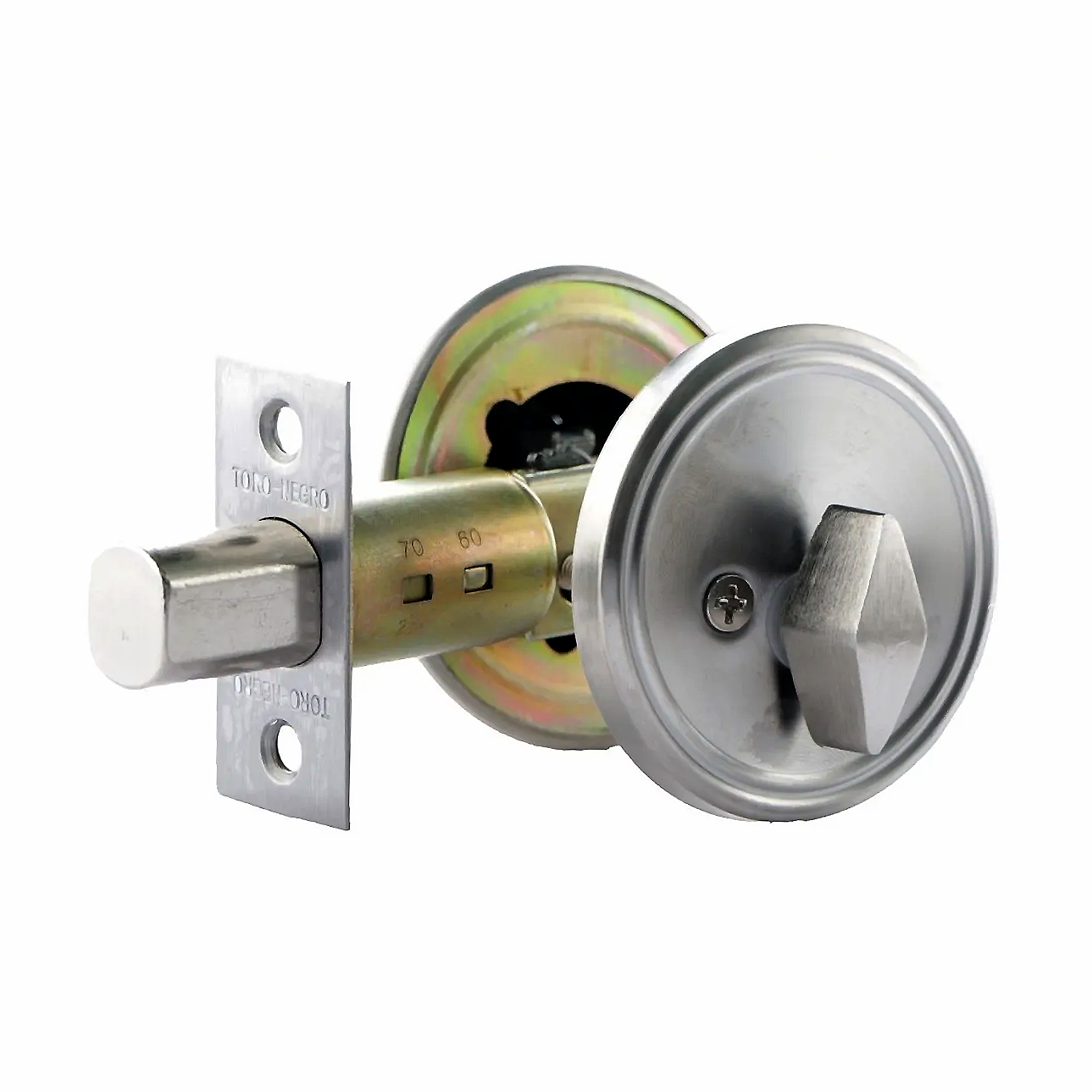 Cerradura Chapa Cerrojo De Seguridad Acero Inoxidable Casa