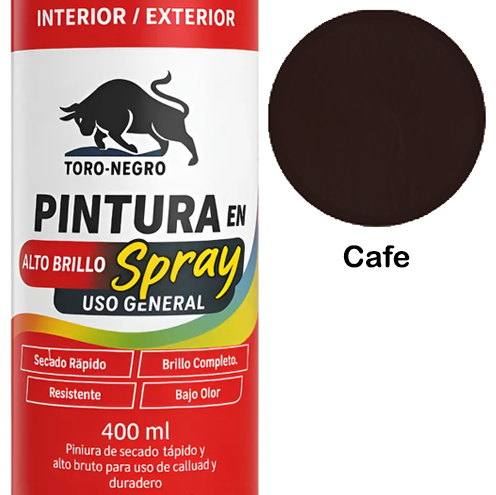 Pintura Spray Uso General Cafe 400 ML