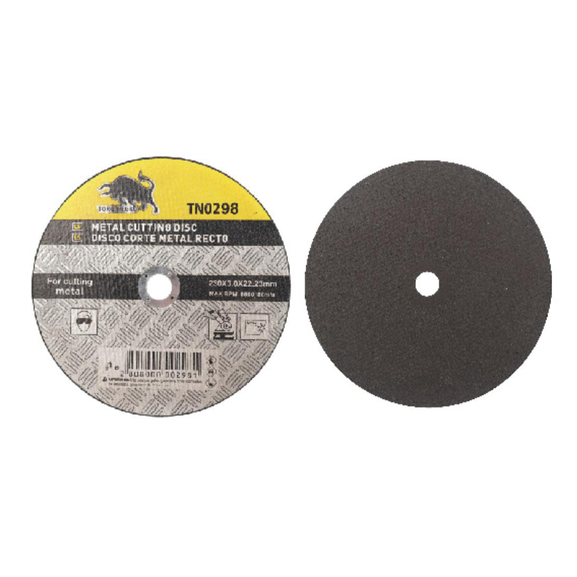 Disco Corte P/Acero inoxidable 9" 230x3.0x22.23mm