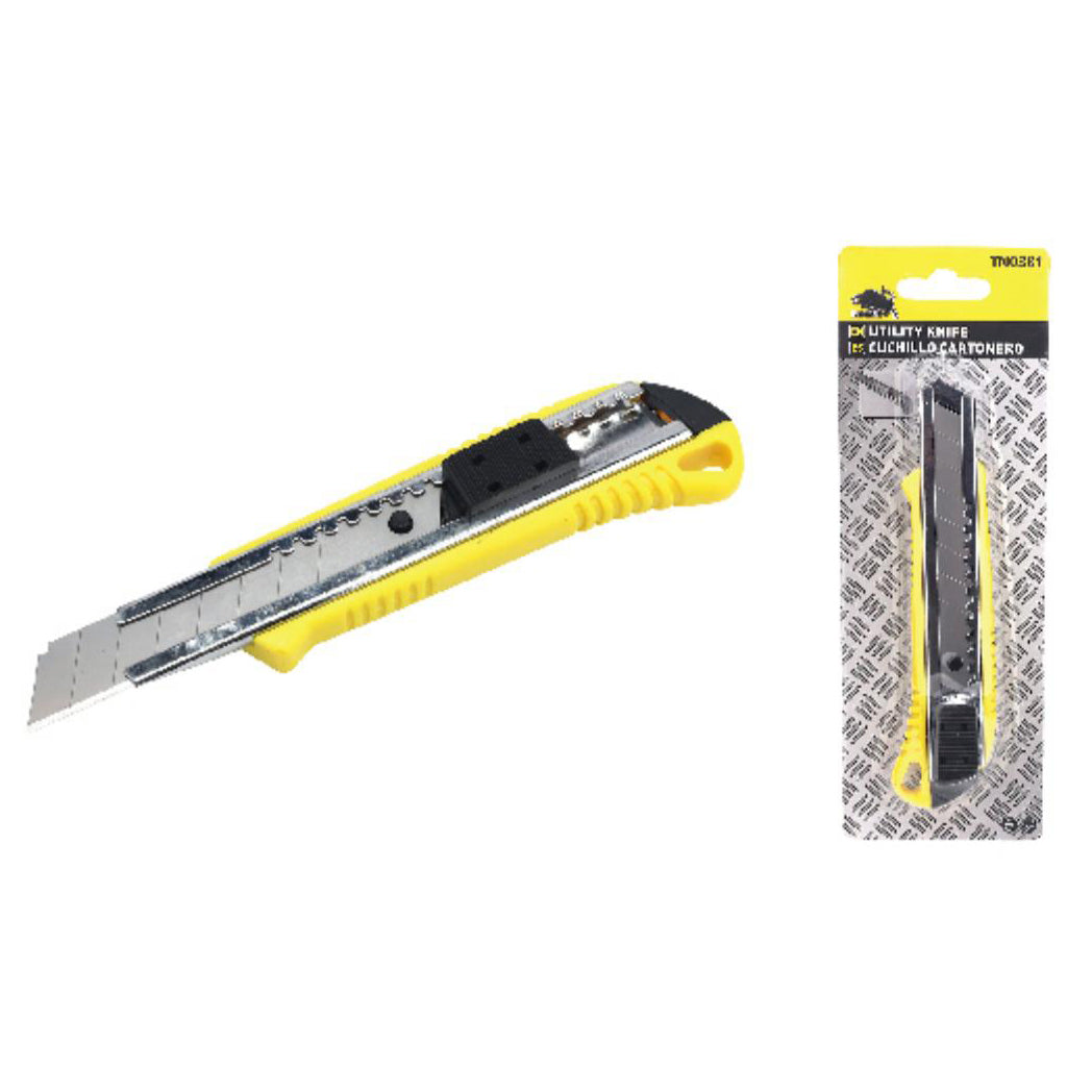 Corta Cartón Retráctil 18mm