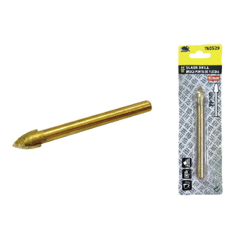 Broca Punta de Flecha 6x71mm P/Vidrio