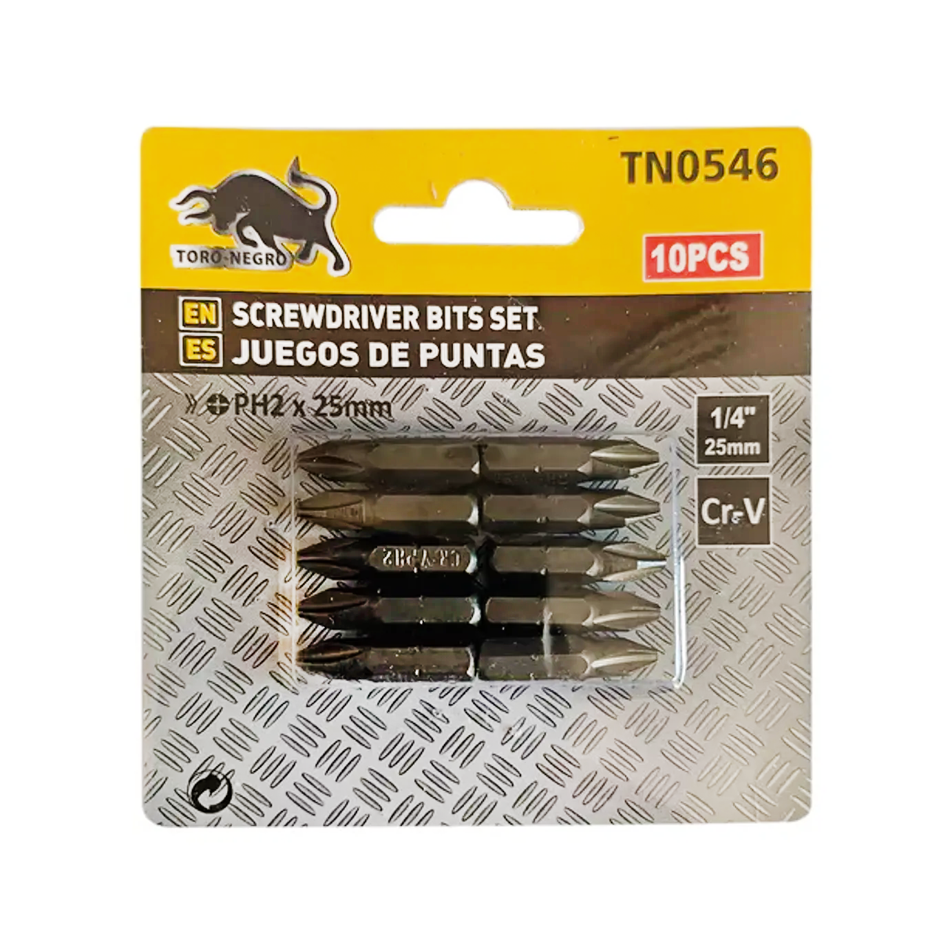 Set De Puntas 10 pcs PH2x25mm