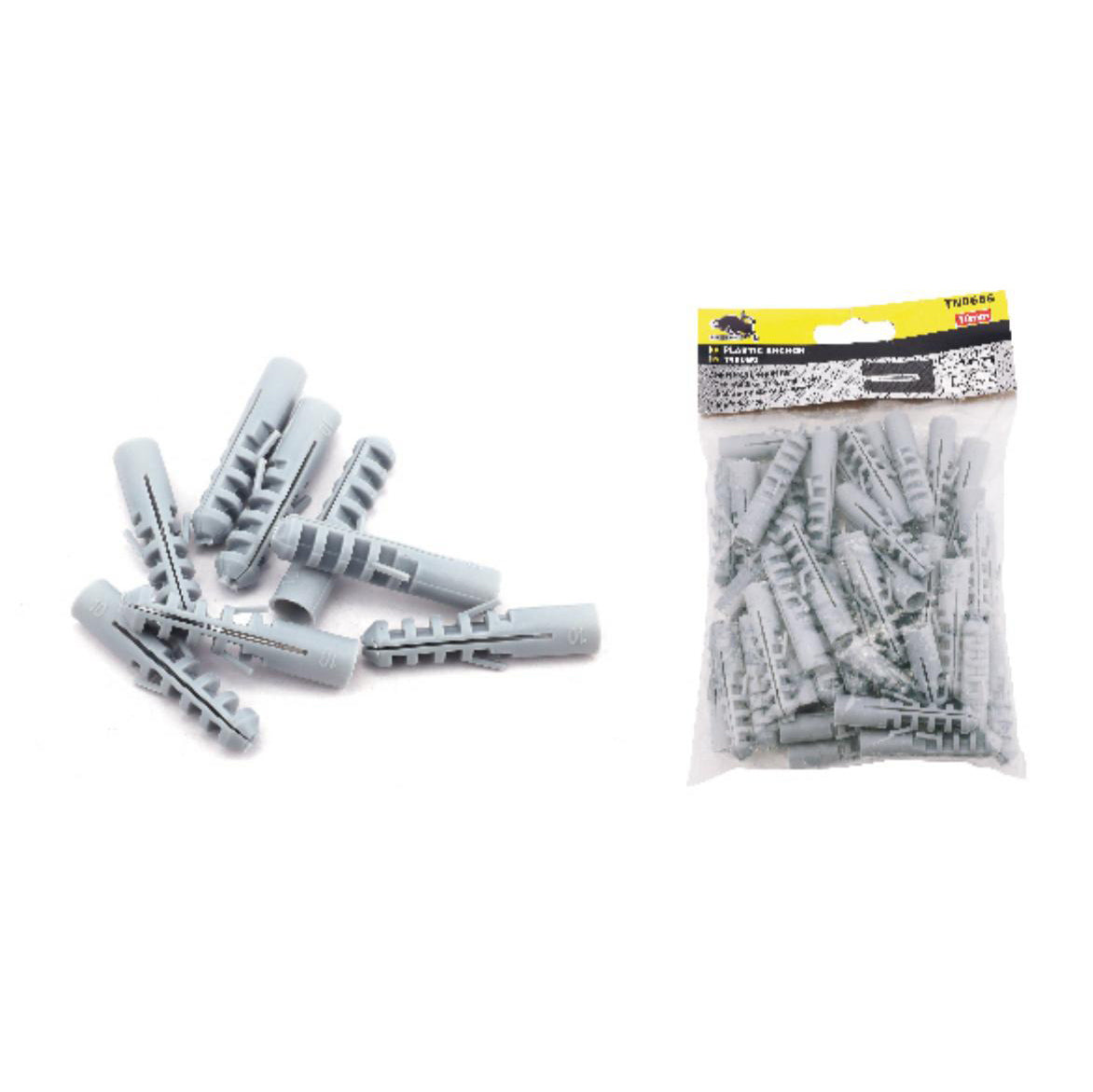Tarugo 10mm 100 pcs/bolsa