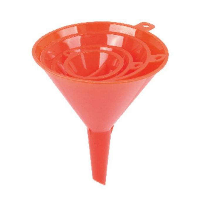 Set de 4 Embudo Plastico 50-75-95-115mm 4pcs