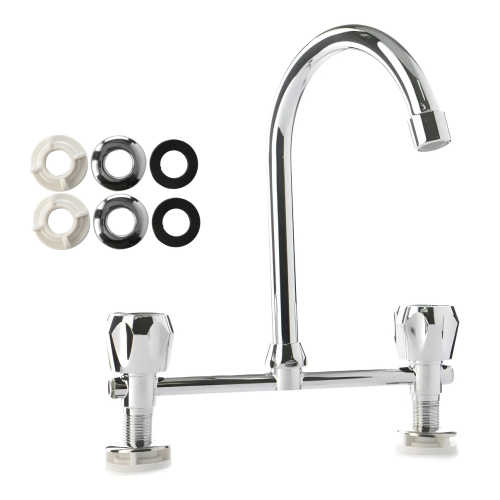 Llave Combinacion lavaplatos corte Rapido