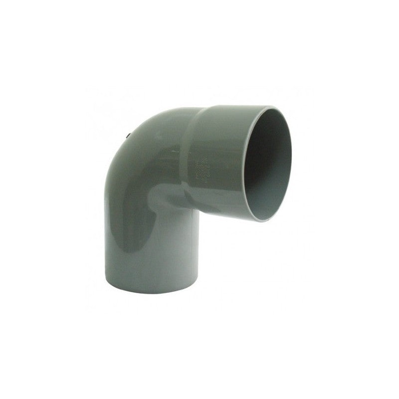 Codo Sanitario Gris 110mm x 87,5º
