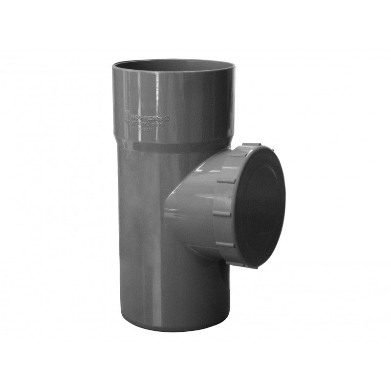 Tee Registro Sanitario Gris 75 mm